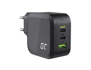 ŁADOWARKA SIECIOWA Green Cell POWERGAN 65W 2xUSB-C 1xUSB-A CHARGC08
