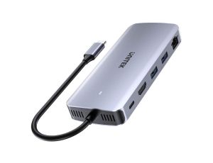 Aktywny Hub USB-C 10 Gbps, Obudowa na dysk M.2, HDMI Unitek D1120A01