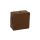 Puszka natynkowa pusta 6 wlotów VIPLAST VP-22 BRĄZOWA IP55 86x86x40mm 022-02