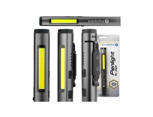 Latarka warsztatowa inspekcyjna COB LED UV Laser everActive PL-350R 350 lumenów IP54 z magnesem