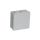 Puszka natynkowa pusta 6 wlotów VIPLAST VP-02 klik SZARA IP55 86x86x40mm 002-03