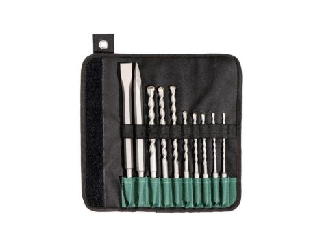 Zestaw wierteł i dłut Metabo w zwijanym etui