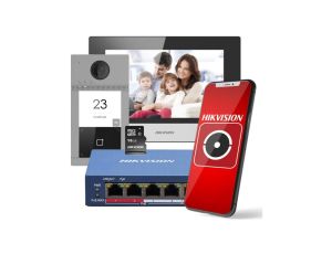 ZESTAW WIDEODOMOFONOWY HIKVISION DS-KIS604-S(C)(O-STD)/eu