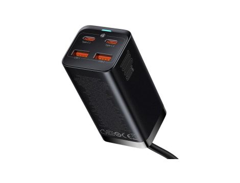 ŁADOWARKA SIECIOWA Baseus GaN 3 Pro Desktop Fast Charger CCGP000101 100W 2x USB-A 2x USB-C PD 3.0 QC 4.0+