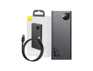 Powerbank Baseus Adaman Digital Display PPIMDA-D01 20000mAh 65W PD QC 4.0 2x USB-A 1x USB-C + KABEL