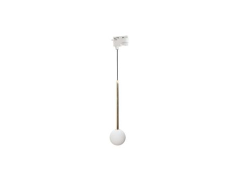 Lampa wisząca na szynę 1 fazową ALI kolor biały metal/tworzywo sztuczne, szkło, G9 IP20 9060WH Zuma Line