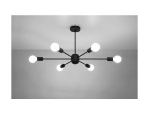 Lampa stołowa NIRA kolor Czarny, elegancki szklany klosz, wymienne źródło światła - MT3523-3S-EBCN Zuma Line