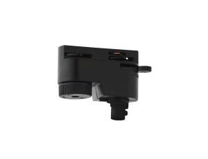Adapter do szyn 1 fazowych kolor czarny metal/tworzywo sztuczne 1010 Zuma Line