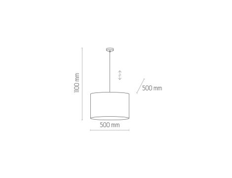Lampa wisząca Plum 2 LED CCT czarna LP-0407/2P BK Light Prestige
