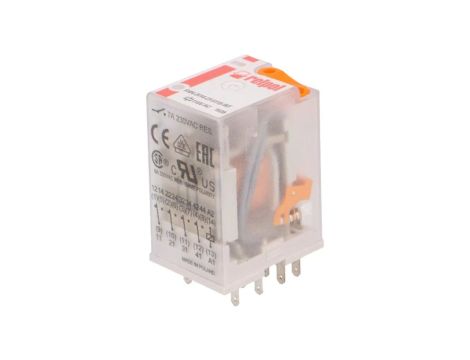 R4N2014235115WT Przekaźnik: elektromagnetyczny 4PDT Ucewki: 115VAC 6A/250VAC