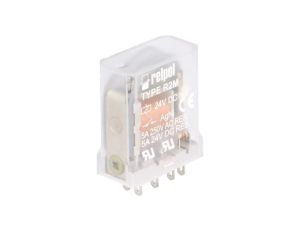 R2M-24VDC Przekaźnik: elektromagnetyczny DPDT Ucewki: 24VDC 5A/250VAC