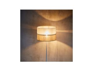 Kinkiet ścienny z kryształkami SPRING czarno-złoty, motyw roślinny na żarówkę G9 - W0578-01A-B5TF Zuma Line