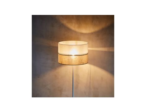 Kinkiet ścienny z kryształkami SPRING czarno-złoty, motyw roślinny na żarówkę G9 - W0578-01A-B5TF Zuma Line