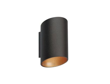 Kinkiet lampa ścienna SLICE kolor czarny/złoty metal, G9 IP20 50603-BK/GD-N Zuma Line
