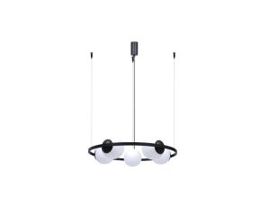 Lampa wisząca ORBIT kolor czarny metal/szkło, 5xE27 IP20 5011 Zuma Line