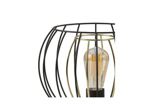 Kinkiet ścienny LAUTARO kolor czarny do salonu, zintegrowany LED 3W 3000K - 1007 Zuma Line