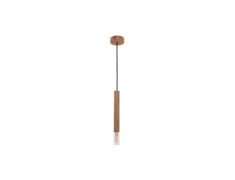Lampa wisząca MADERA kolor drewniany drewno/tkanina, G9 IP20 8620103 Zuma Line