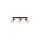 Lampa sufitowa reflektorki na listwie STEM kolor czarny mat/biały metal/szkło, 3xE14 IP20 R5021009A-3B Zuma Line