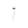 Lampa wisząca ELIOT kolor jasne drewno/ czarny mat metal/drewno, aluminium, tworzywo sztuczne, LED 2900 Lm 3000K IP20 MD4768-6-3