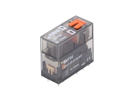 RMP842012255115WT Przekaźnik: elektromagnetyczny DPDT Ucewki: 115VAC 8A 8A/24VDC