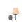 Kinkiet lampa ścienna REBEL kolor chrom metal/szkło, E14 IP20 WL23005EB-CH Zuma Line