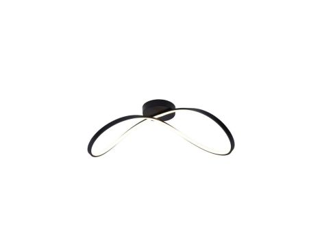 Lampa sufitowa ERDA kolor czarny aluminium/metal, LED 2000 Lm barwa regulowana IP20 19600C-BK Zuma Line