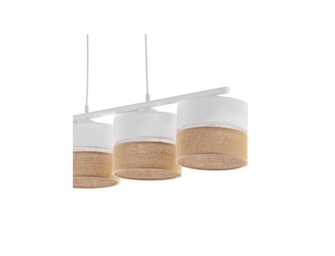 Lampa wisząca złota ENCELADUS trzy szklane klosze LED 5W 3000K - P0428-03L-L4AC Zuma Line