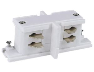 Łącznik prosty 3 fazowy kolor biały metal/tworzywo sztuczne 8020 Zuma Line