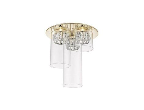 Lampa sufitowa GEM kolor francuskie złoto metal, 3xLED 1350 Lm 3000K IP20 C0389-03F-F7AC Zuma Line