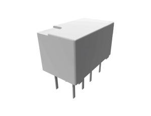 Przekaźnik: elektromagnetyczny DPDT Ucewki: 24VDC 2A 2A/30VDC 1-1462038-7