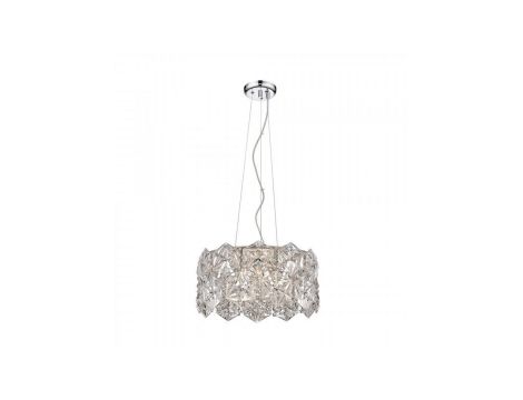 Lampa wisząca DAVI kolor chrom metal/szkło, 5xG9 IP20 P0534-05C-F4AC Zuma Line