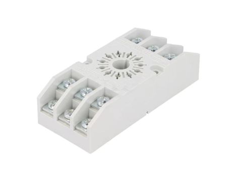 GZ11 Podstawka PIN: 11 10A 250VAC na panel zaciski śrubowe undecal