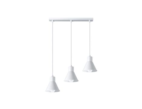 Lampa sufitowa nowoczesna BALBO czarno-biała, LED 42W 3000-6000K - 20008-3X1BK Zuma Line