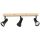 Lampa sufitowa reflektorki na listwie TRIEST kolor czarny mat/drewno metal, 3xGU10 IP20 JP01A-SP-02-BWD.350 Zuma Line