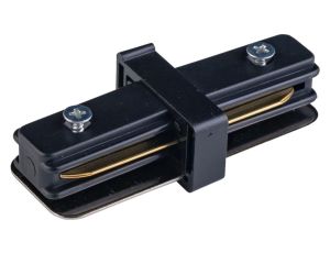 Łącznik prosty 1 fazowy kolor czarny metal/tworzywo sztuczne 2050 Zuma Line