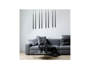 Lampa wisząca MIDA na rozecie do salonu, szklane elementy, wymienne żróło G9 - P0583-03B-2GHF Zuma Line