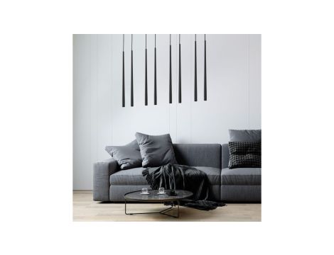 Lampa wisząca MIDA na rozecie do salonu, szklane elementy, wymienne żróło G9 - P0583-03B-2GHF Zuma Line