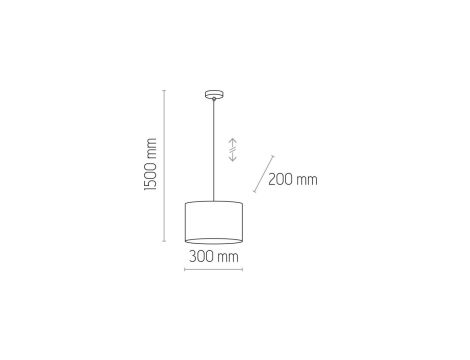 Lampa stołowa LED 0.5W z serii ESTERNO w loftowym stylu, barwa światła ciepła - 1001 Zuma Line