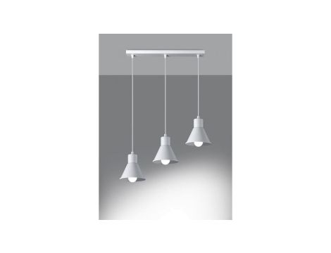 Lampa wisząca potrójna CALLY kolor złoty, zintegrowany LED 24W 2700-6000K - MD3147-3A-3GT Zuma Line