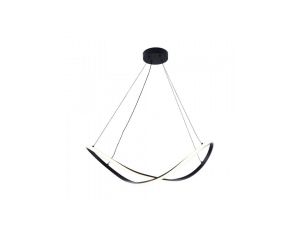Lampa wisząca ERDA kolor czarny aluminium/metal, LED 2100 Lm barwa regulowana IP20 19600P-BK Zuma Line