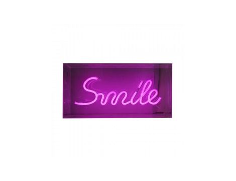Neon ścienny do pokoju nastolatka NEON SMILE LED - FM-NLB46 Zuma Line