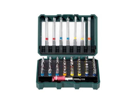 Metabo zestaw 56 bitów końcówek wkrętakowych