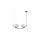Lampa wisząca WAVE kolor czarny/białe szkło metal/szkło, 2xE14 IP20 5012 Zuma Line