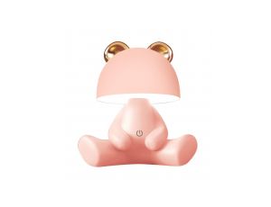 Lampa nocna MIŚ w kolorze różowym, LED 3W barwa neutralna - KDR-6303-PK Zuma Line