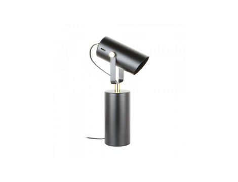 Lampa biurkowa RESI kolor czarny mat/złoty metal, E27 IP20 A2058-MBK Zuma Line