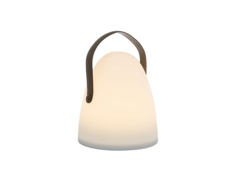 Lampa stołowa LUKA kolor biały mat/brąz tworzywo, LED 20 Lm 3000K IP20 VK8017-2 Zuma Line