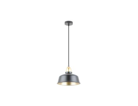 Lampa wisząca MENSA kolor czarny mat/złoty metal, E27 IP20 A8063-BK Zuma Line
