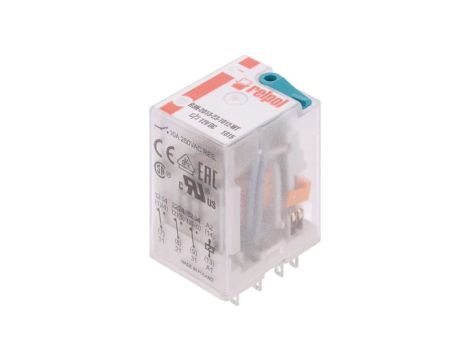 Przekaźnik: elektromagnetyczny 3PDT Ucewki: 12VDC 10A/250VAC R3N-2013-23-1012-WT