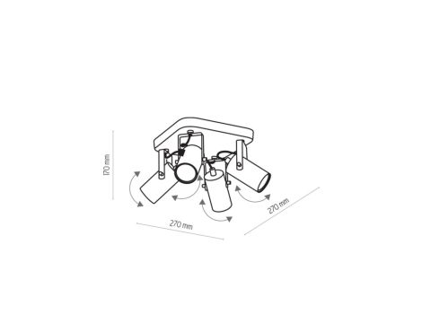 Lampa ścienna neon z serii NEON HELLO LED - FM-NL41 Zuma Line