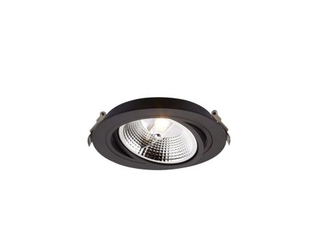 Oczko lampa sufitowa wpuszczana CHUCK kolor czarny metal, GU10 (ES111) IP20 ARGU10-055-N Zuma Line